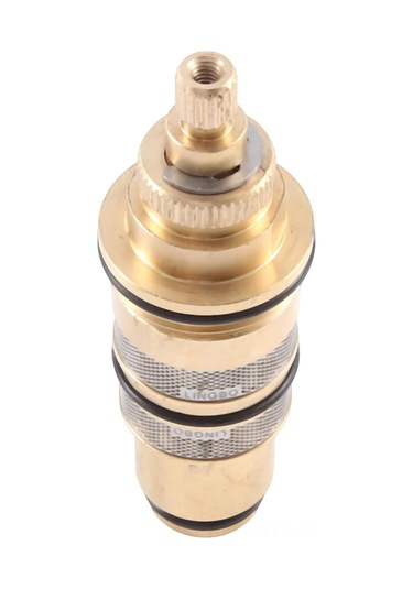 Xindoker Bakır Konstat Termostatlı Duş Sistemi Karışım Valfi Tamir Seti H-9 Debriyajlı Krom Konik Paspas Altın