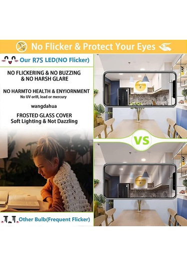 2 Adet R7s 118mm Led Ampul 30w Kısılabilir, Sıcak Beyaz 3000k, Titreşimsiz