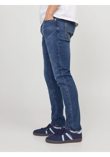 Jack & Jones Erkek Glenn 814 Slım Fıt Jean Kot Pantolon Mavi