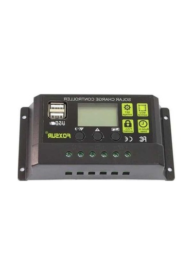 Pazly 12v/24v Otomatik Pwm Güneş Kontrol Cihazı, 10a-30a Pv Panel, Akıllı Şarj Kontrolü