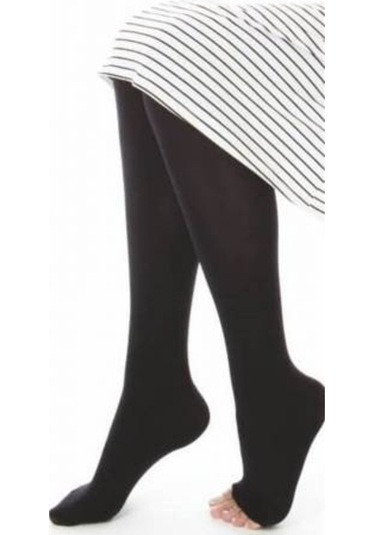 Dore Abdest Pratik Külotlu Çorap Siyah Renk Siyah