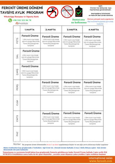 Feroxit Special Series Üreme Daha İyisi Yok Çok Güçlü Kızıştırıcı 100 G