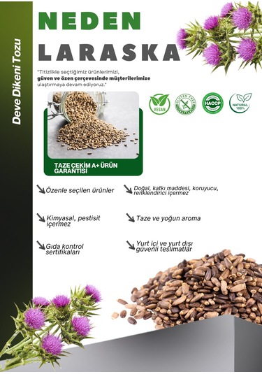 Deve Dikeni Tozu 250g - Milk Thistle Powder 250g