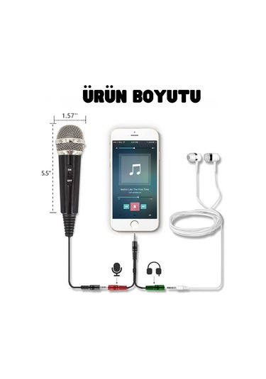 Techtic Kayıt Mikrofonu Kondenser El Mikrofonu