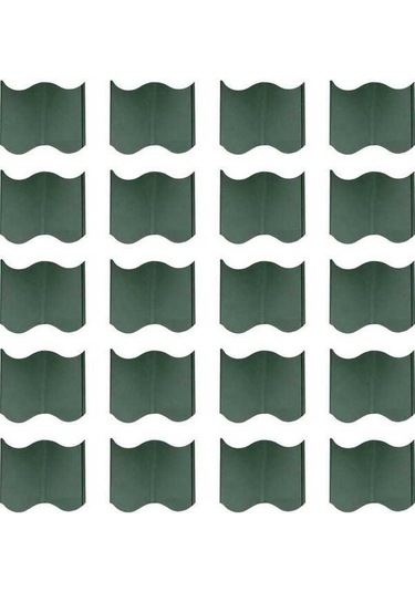 Trendooze 20x Bahçe Kenar Bordürü, Yatak Kenarı Dekoratif, Modern Tasarım