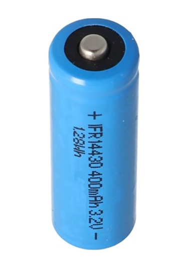 Ifr 14430 - 400 Mah 3.2V lifepo4 Pil Düğme Üstü Korumasız