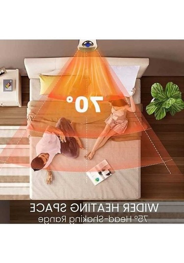 Flybuy 500w Hızlı Isıtıcı, Zamanlayıcı, Led Ekranlı Taşınabilir Seramik Isıtıcı Kışlık Konfor İçin Mükemmel, Ofis Ve Ev İçin Uygun