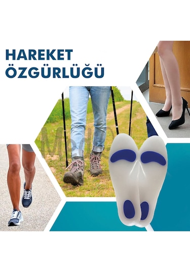 Medigel MG01 - Silikon Ortopedik Topuk Dikeni İçin Yumuşak Tabanlık
