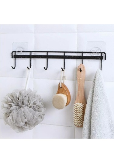 Fashion Baisj Mutfak Ve Banyo İçin Kancalı Tutucu 211163595 Siyah