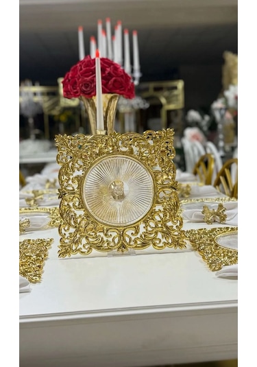 6 Adet Frea Model Supla Gold Renk Altın Kaplama