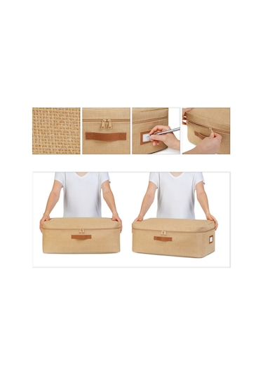 Ocean Home Textile Orta Boy Jüt Hurç 52 x 28 x 21 cm