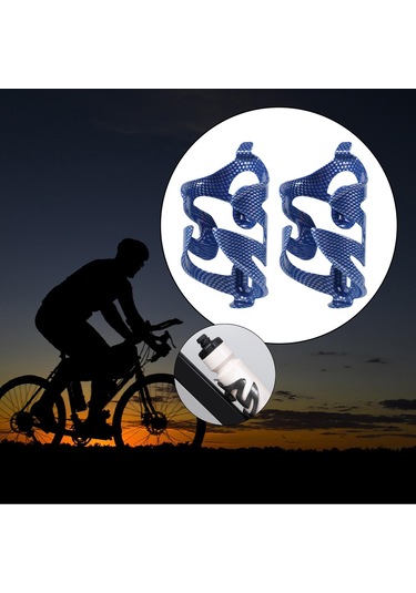 Suntek 2x Bisiklet Su Şişesi Tutucu Yedek Parça Kolay Kurulum Siyah