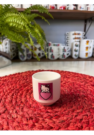 6 Parça Hello Kitty Model Çocuk Yemek Takımı Beslenme Seti Çok Renkli