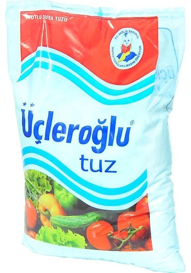 Üçleroğlu İyotlu Sofra Tuzu 1500 G