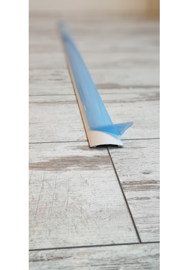 38 Mm Parke Kapı Eşik Profili 90 CM ve Diğer Her Ebat Eşik Profili Gri 90  CM