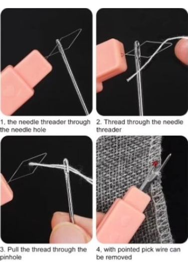 Dikiş Sökme Ve İğne İplik Seti 2 İn 1 Çok Renkli