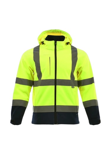 Sara Hı-vız Drogowıec Softshell Sarı