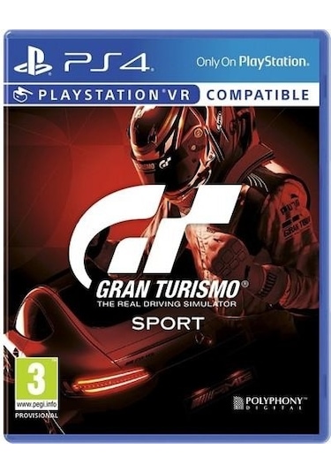 Polyphony Gran Turismo The Real Driving Simulatör Sport PS4 Oyun
