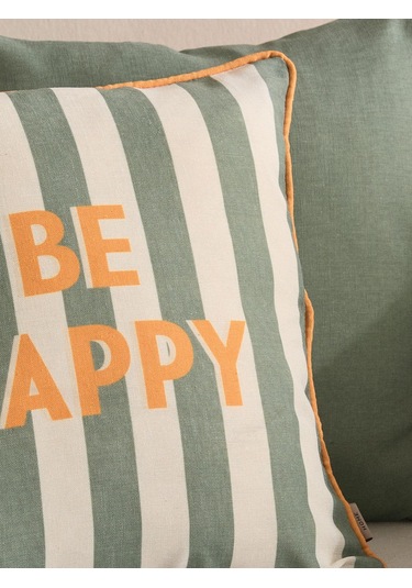 Joyleaf 3'lü Kırlent Kılıf Seti Yeşil