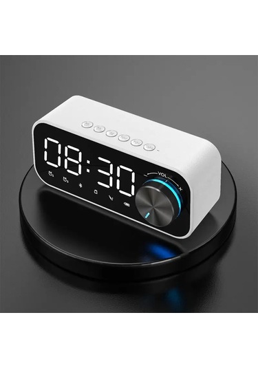 Conventions1 Kablosuz Bluetooth Hoparlör Led Ekran Stereo Bas