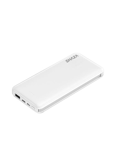 Shaza 10.000 Mah 4in1 Smart Chip Powerbank Beyaz