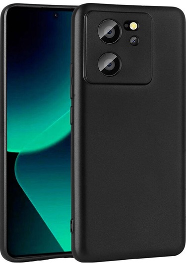 Butam Bilişim Mi 13t Pro Kılıf Premier Silikon Kapak - Siyah Siyah