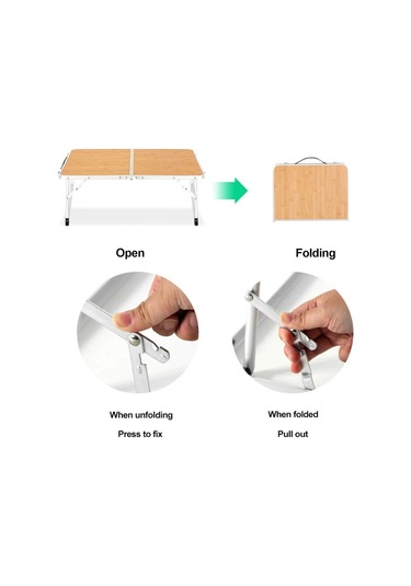 Depolife Servis Yemek Sehpası Bilgisayar Ders Çalışma Masası Notebook Masa