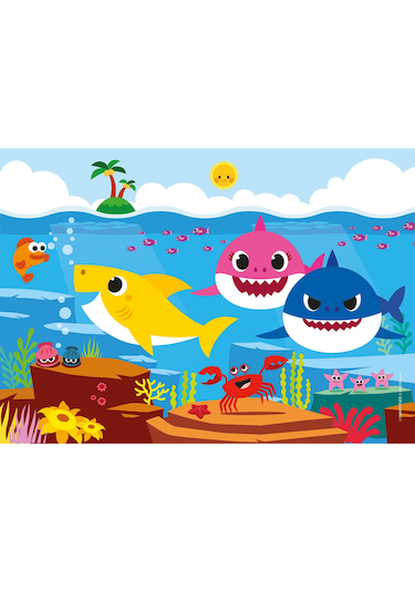 Clementoni 2 X 20 Parça Baby Shark Puzzle