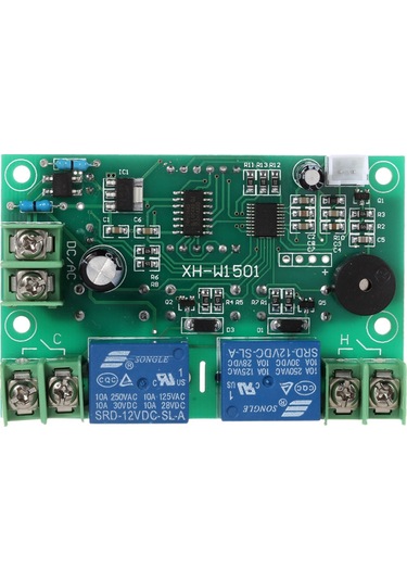 Ayarlanabilir Otomatik Anahtar Termostat 12v Sıcaklık Kontrol Cihazı 2 Kanal Röle Çıkışı Yüksek/düşük Sıcaklık Alarmı