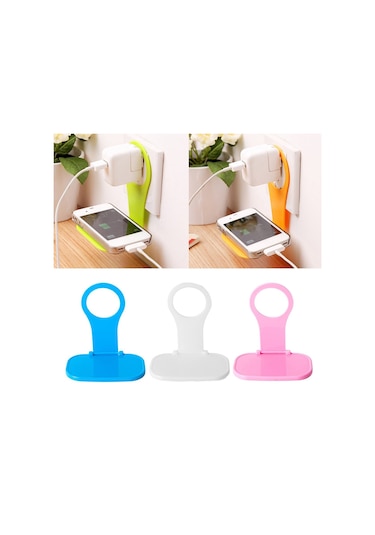 Universal Mobil Şarj Priz Askısı Ve Telefon Tablet Tutucu Stand (245363374)