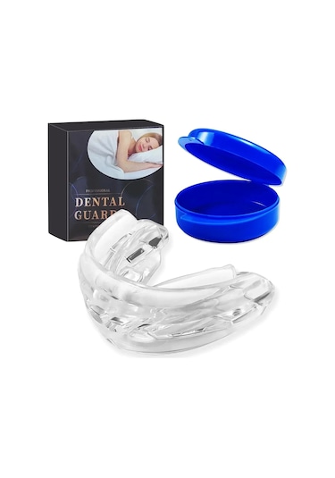Anti-horlama Ağızlık Anti-horlama Cihazı Gece Diş Dişlik Ayarlanabilir Uyku Ağız Koruyucusu Bruksizm Horlamayı Durdurmak Fildişi