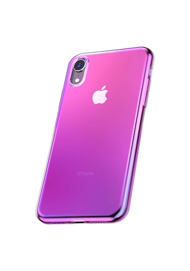 Baseus Glow Case Series Apple Uyumlu iPhone XR Kılıf WIAPIPH61-XG