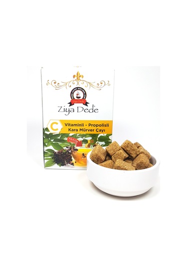 Atom C Vitaminli Kara Mürver Çayı Vitaminli Propolisli 150 Gr