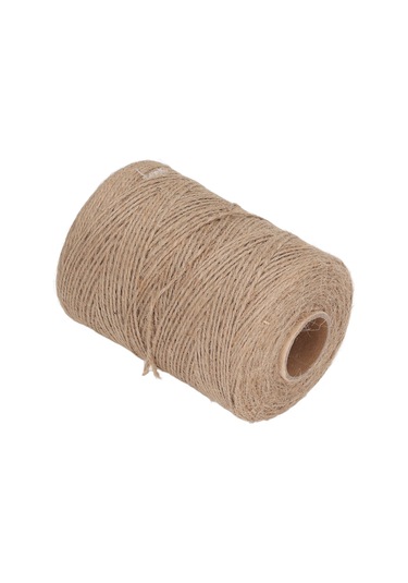 Xindoker 300 Metre 2mm Doğal Jüt İpi - Çift Katlı, Güçlü - Bahçe Bitkileri Bağlama, El Sanatları, Dekorasyon Kullanıma Uygun