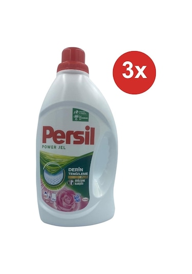 Persil Power Jel Çamaşır Deterjanı Gülün Büyüsü 3 x 1690 ML 78 Yıkama