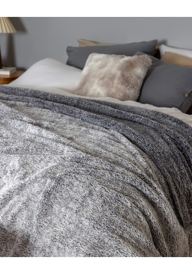 Nord Tek Kişilik Sherpa Battaniye - Gri Bat0000000088
