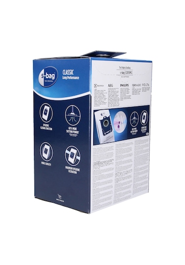 E201sm S-bag Toz Torbası - 12'li Mega Paket