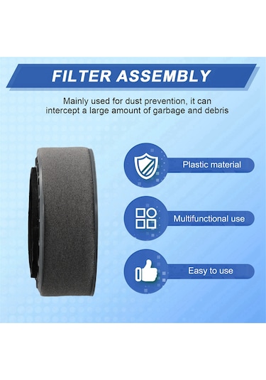 Vıomı A9 Kablosuz Elektrikli Süpürge Filtreleri İçin Filtre Pamuk Takımı