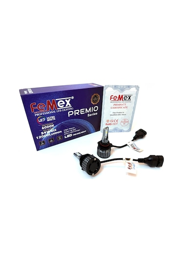 FEMEX PREMİO HB4 9006 CSP 3570 KOREAN LED FAR XENON LED HEADLİGHT