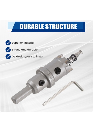 Sointeresting Karbür Uçlu Metal Kesici Paslanmaz Çelik Hss Matkap Ucu Delik Testeresi Delik Testeresi Boyutu: 25mm