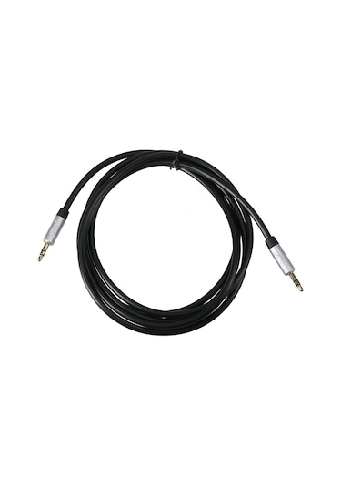 Teltree 3.5mm Altın Kaplı Aux Kablosu, Bilgisayar-telefon Kulaklık Hoparlör Bağlantısı, 2m Siyah, Mavi/gümüş Seçenekli