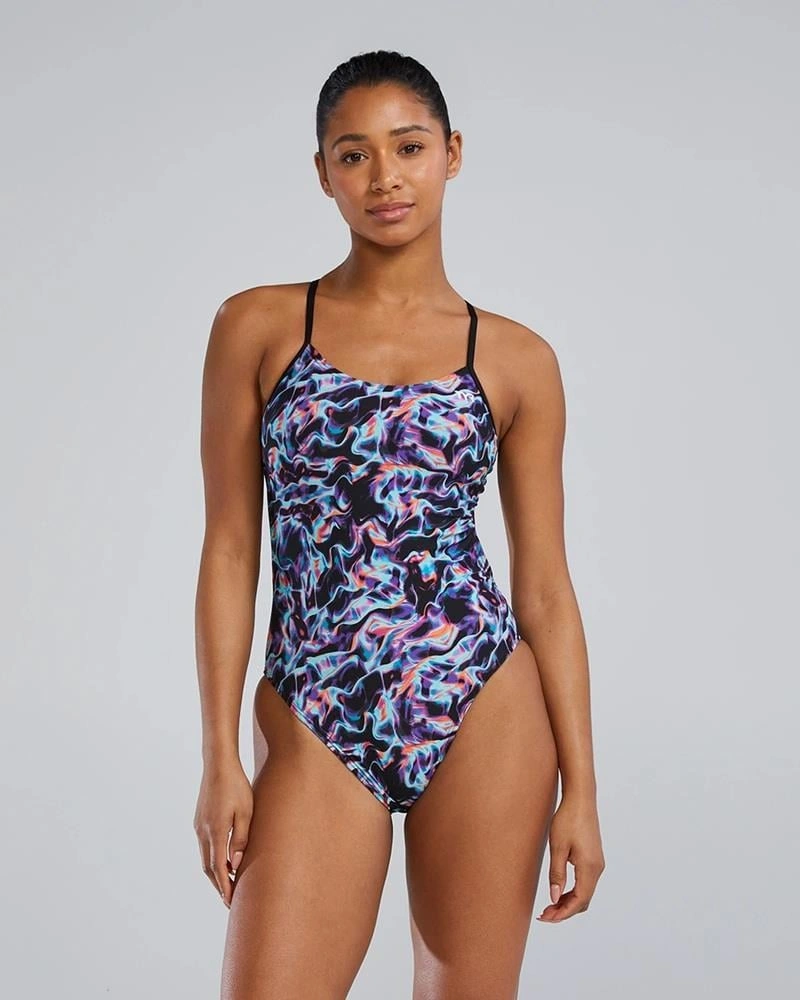 Tyr Durafast Elite Kadın Diamondfit Mayo - Energia Çok Renkli