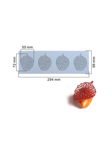 Çikolata Şablonu Pişirme Aleti Fondant Kalıp Pasta Süsleme Kenar Silikon Kalıp Pasta Dantel Kalıbı Stil E