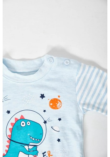 D&s Kids&babies Çocuk Pijama Takımı Pantolonlu 177286931 Mavi