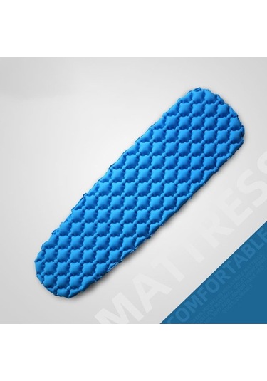 Wondernest Yürüyüşü Yok Yatak Yastık Yastığı Uyku Şişme Mavi Mat Kamp Için Hava Yatağı Gm-am04 Eşkenar Dörtgen Açık - Xp Altın