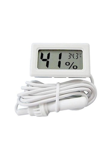 Unichrome Sıcaklık ve Nem Ölçer Kuluçka Termometre
