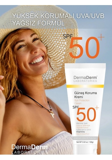 Dermaderm Güneş Kremi SPF50+ 100 ML