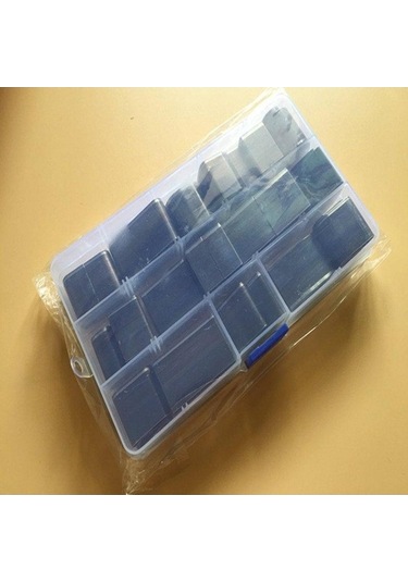 Trendooze Homyl Deri El Sanatları Seti - 39 Şekil Delik İçi Siyah Siyah