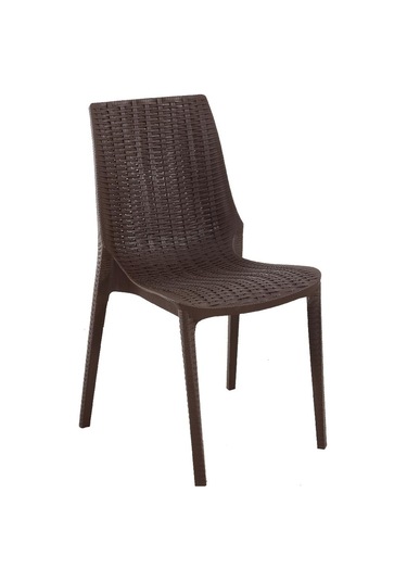 Depootoptan Mandella Nirvana Sandalye (2 Adet) Kahverengi