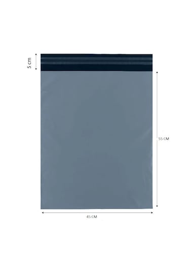 Cac Plastik 45x55+5 Cepsiz Kargo Poşeti 400 Adet
